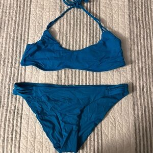 Roxy Vibrant Blue Bikini Swimsuit